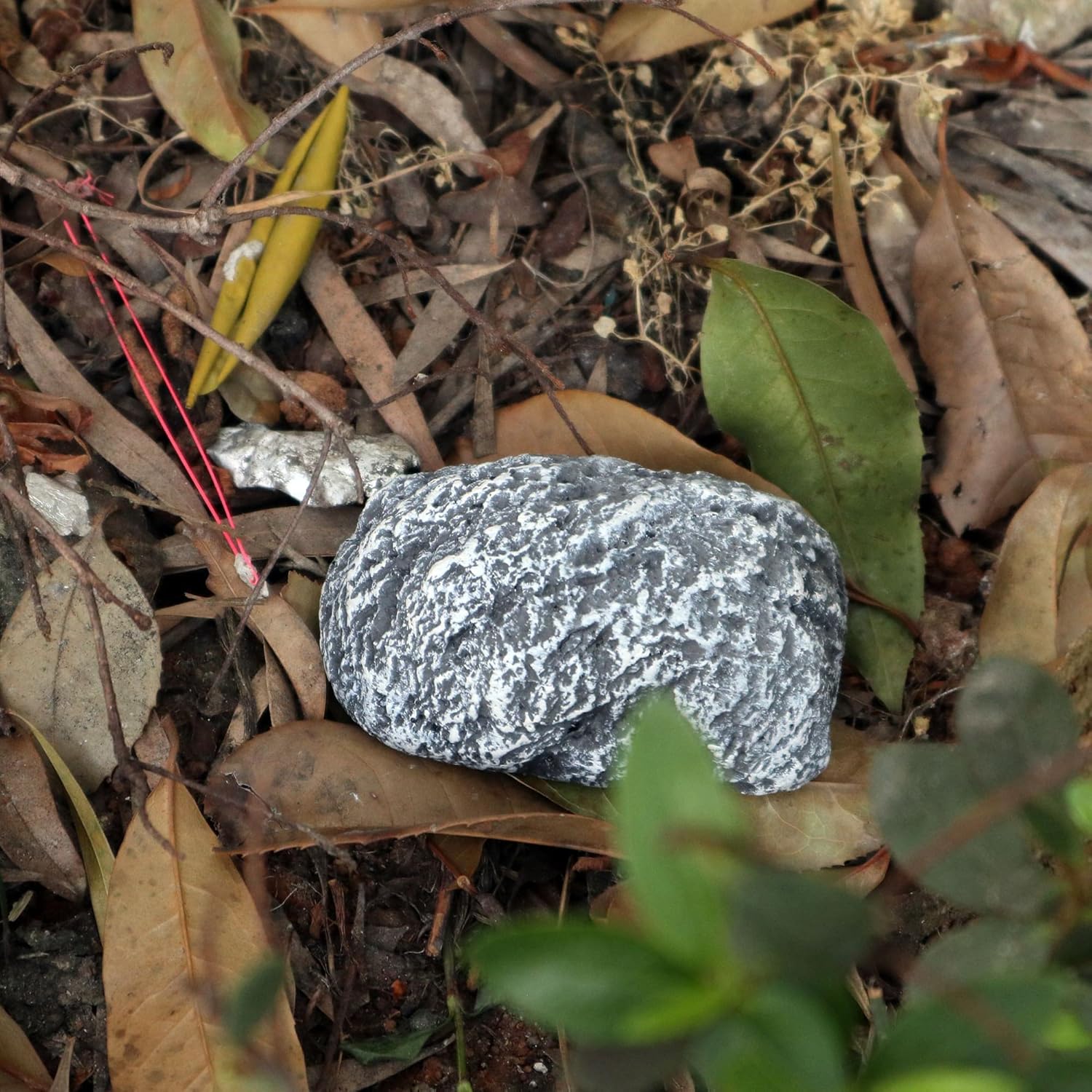 Ocultadores de llaves de repuesto falsos para ocultar una llave al aire libre,...