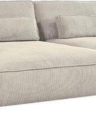Luxe - Sofá modular de dos piezas de gran tamaño para sala de estar, sofá en...