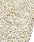 Rugs.com - Alfombra de la colección Über Cozy Solid Shag  Alfombra redonda de...