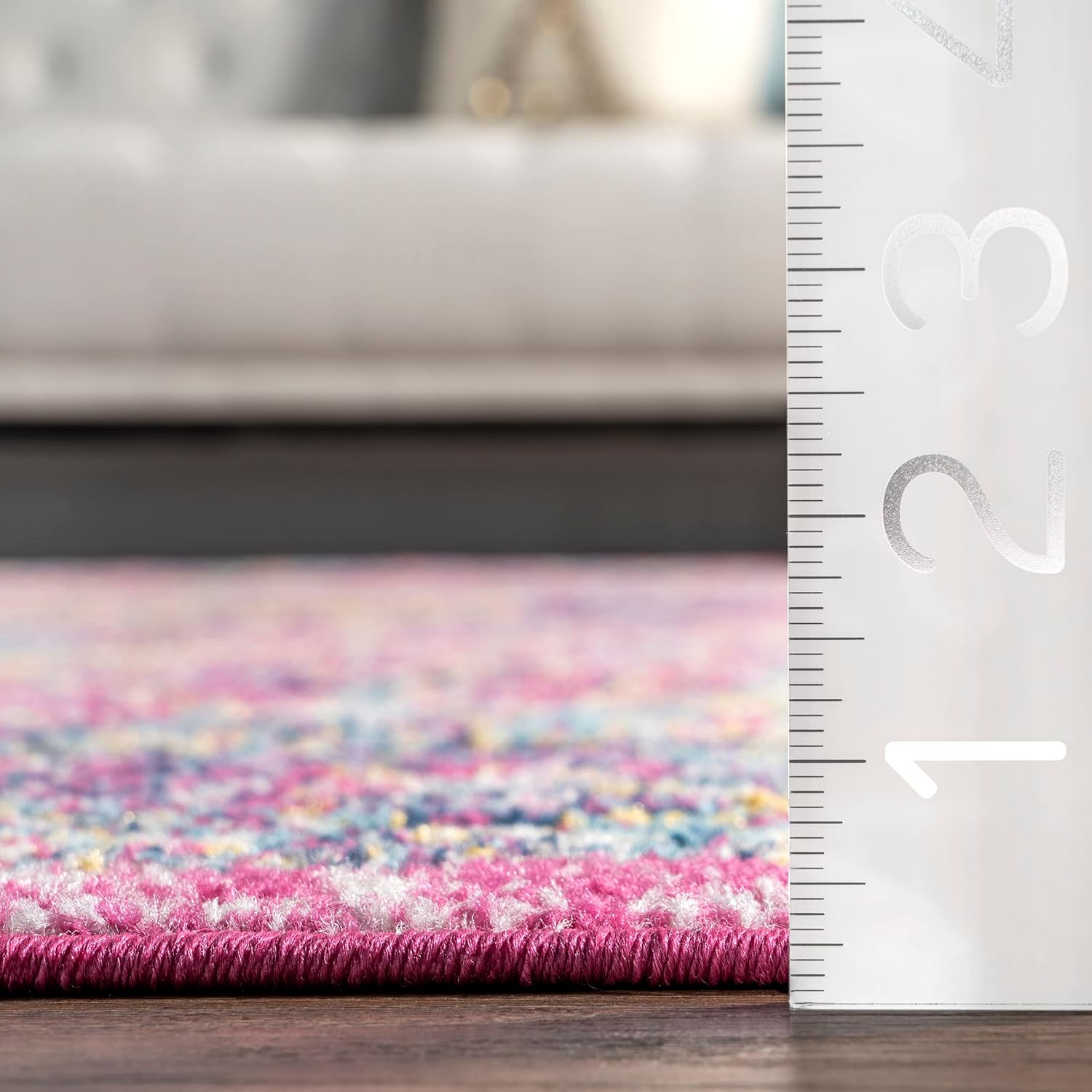 nuLOOM Verona - Alfombra de corredor, estilo persa envejecida, de 2 pies y 8...