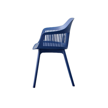 Silla Con Cojin Max, Color Azul, Con espaldar y cojín