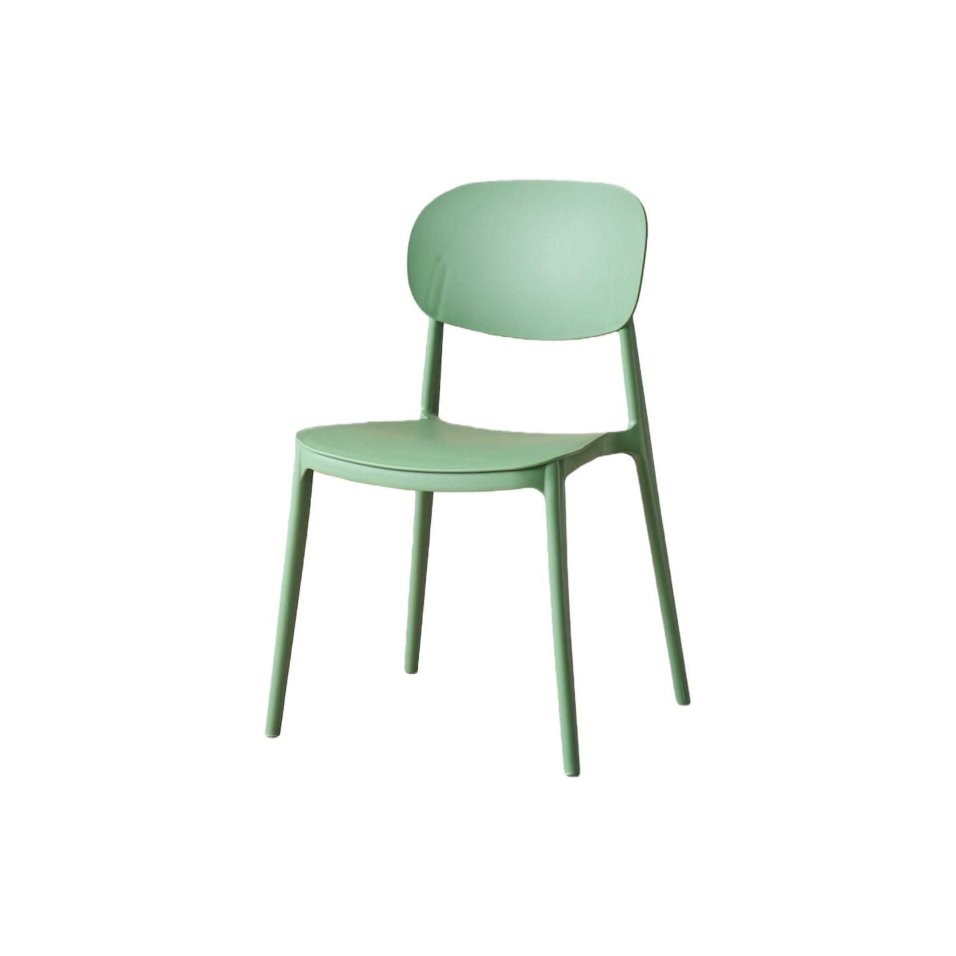 Silla Milan, Color Verde, Con espaldar y diseño Moderno X2