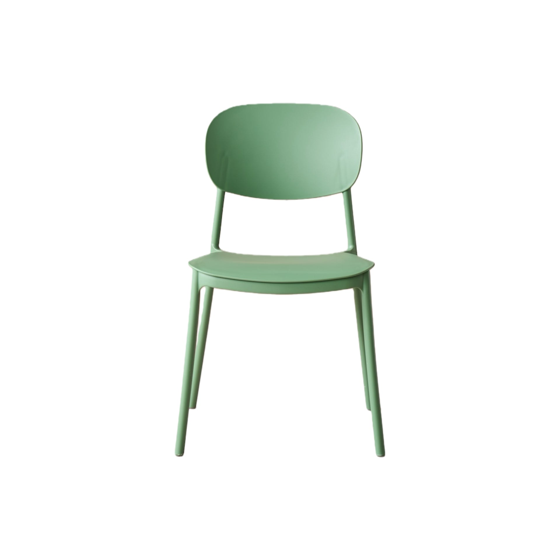 Silla Milan, Color Verde, Con espaldar y diseño Moderno X2