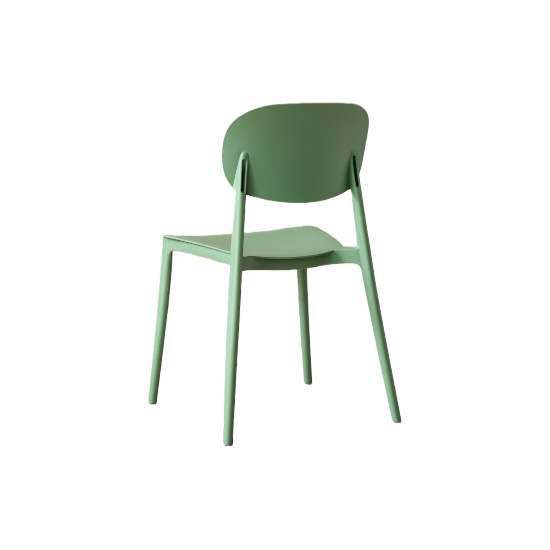 Silla Milan, Color Verde, Con espaldar y diseño Moderno X2