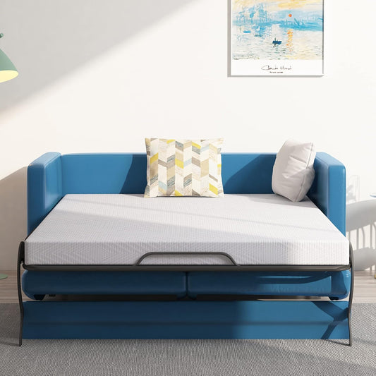 EGOHOME Colchón de repuesto de espuma viscoelástica Queen de 4.5 pulgadas para