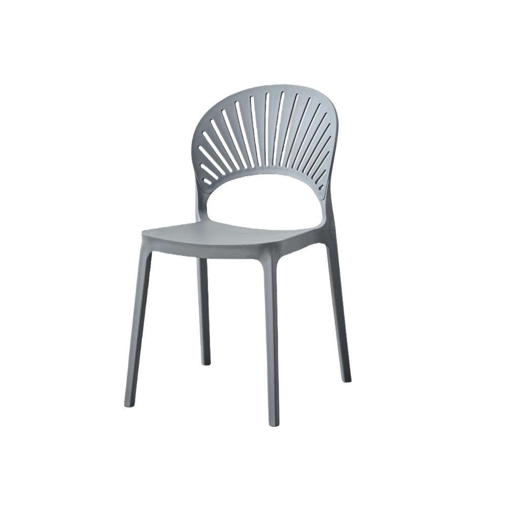 Silla Paraiso, Color Gris Oscuro, Con espaldar y Diseño moderno X2