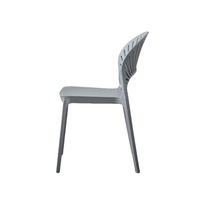 Silla Paraiso, Color Gris Oscuro, Con espaldar y diseño Moderno