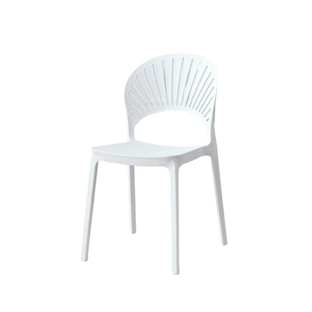 Silla Paraiso, Color Blanco, Con espaldar y Diseño moderno X2