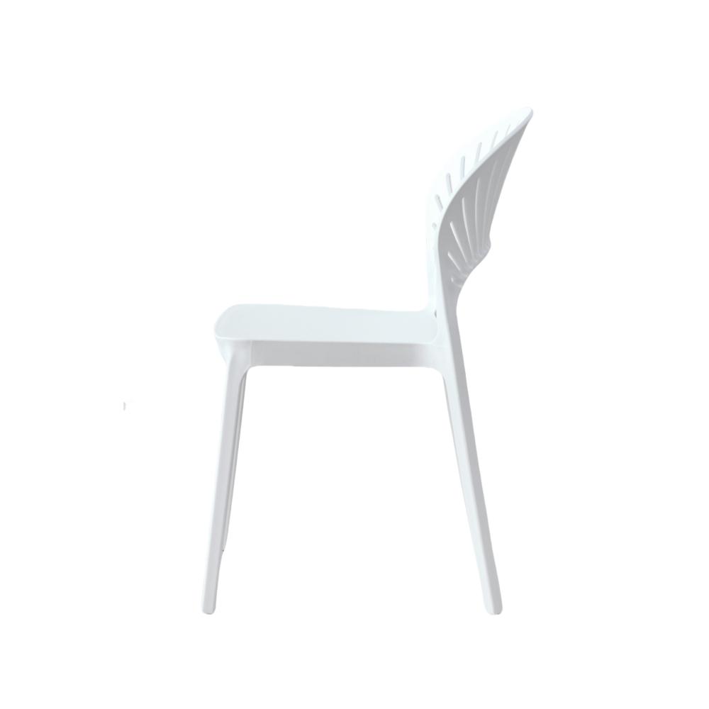 Silla Paraiso, Color Blanco, Con espaldar y Diseño moderno X2