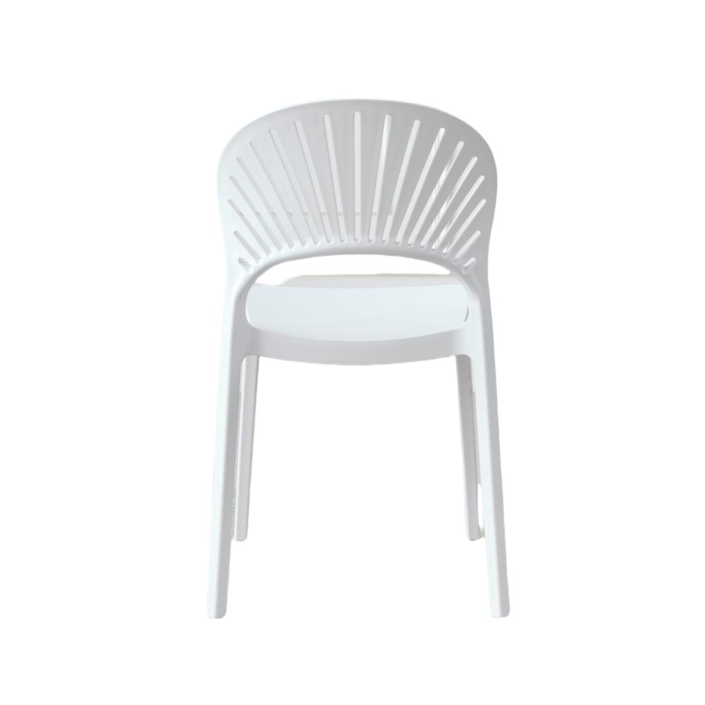 Silla Paraiso, Color Blanco, Con espaldar y Diseño moderno X2