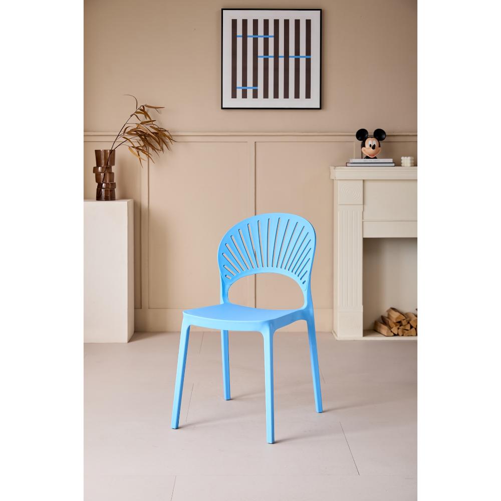 Silla Paraiso, Color Azul, Con espaldar y Diseño moderno