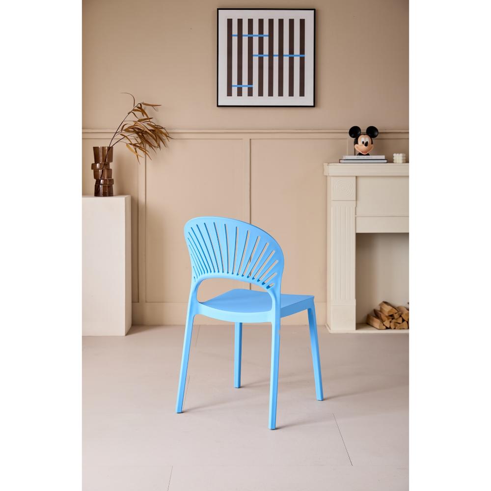 Silla Paraiso, Color Azul, Con espaldar y Diseño moderno