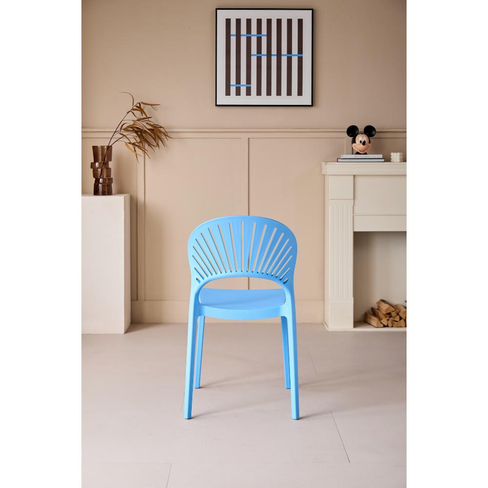 Silla Paraiso, Color Azul, Con espaldar y Diseño moderno