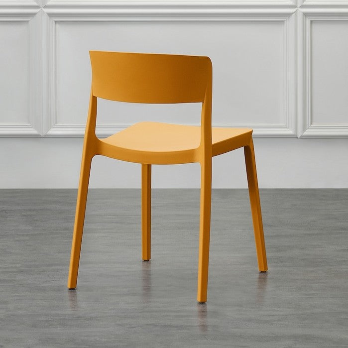 Silla Mónaco, Color Naranja, Diseño Moderno