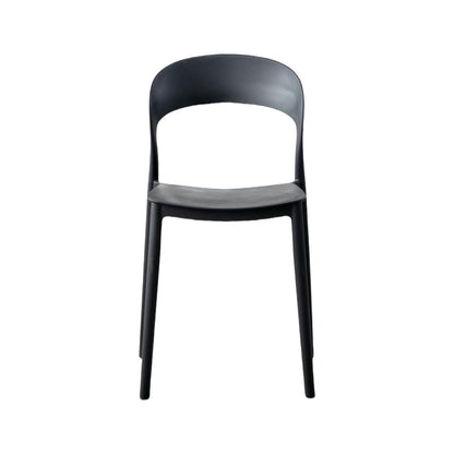 Silla Patrick, Color Negro, Con espaldar y diseño Moderno X4