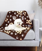 Manta para perro, manta de forro polar suave para perros pequeños y medianos,...