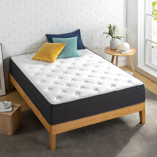 Colchón híbrido Comfort Essential de 10 pulgadas, soporte para aliviar la