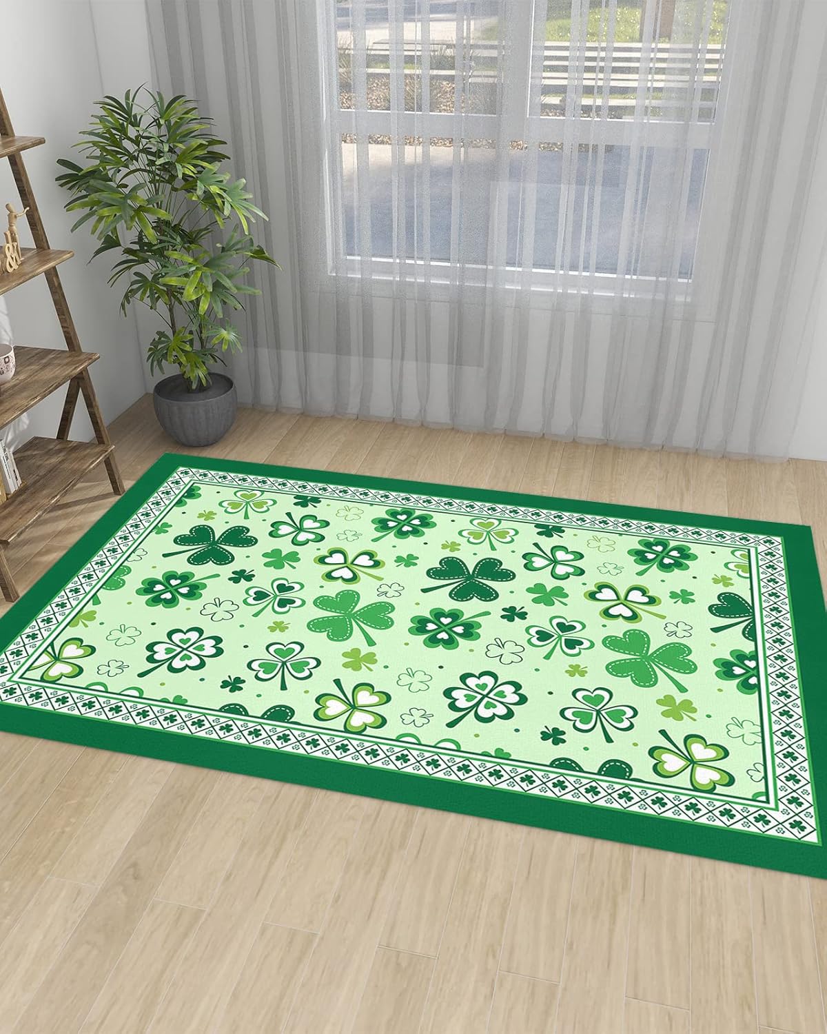 Alfombra de área grande de 5 x 8 pies, suave para habitación de los niños,...
