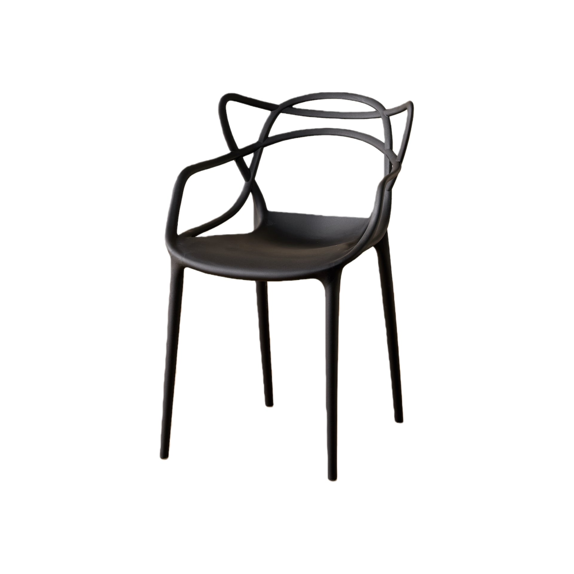 Silla Palermo, Color Negro, Con espaldar y diseño Moderno