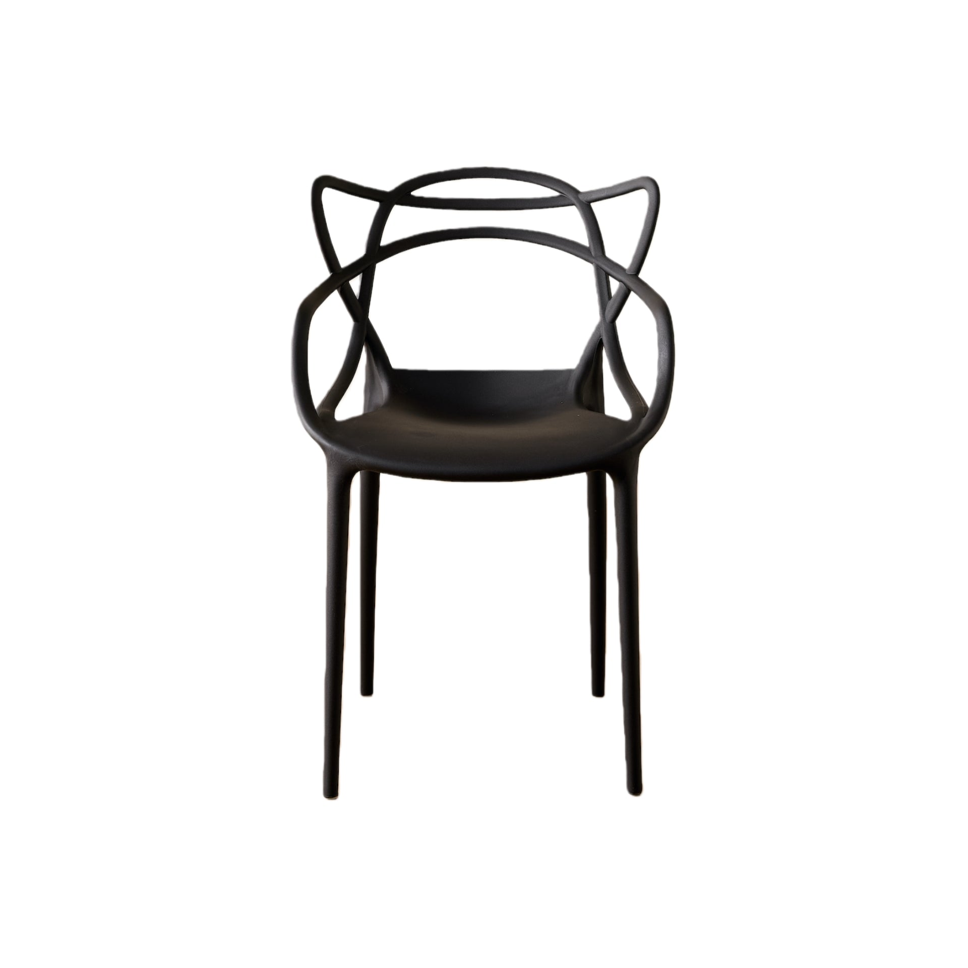 Silla Palermo, Color Negro, Con espaldar y diseño Moderno