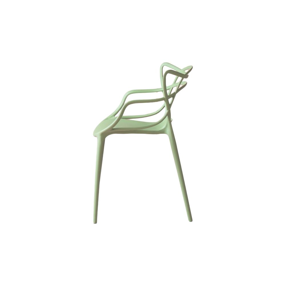 Silla Palermo, Verde Claro, Con espaldar y diseño Moderno X2