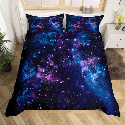 Juego de ropa de cama de la serie Galaxy de tamaño matrimonial, para adultos,...