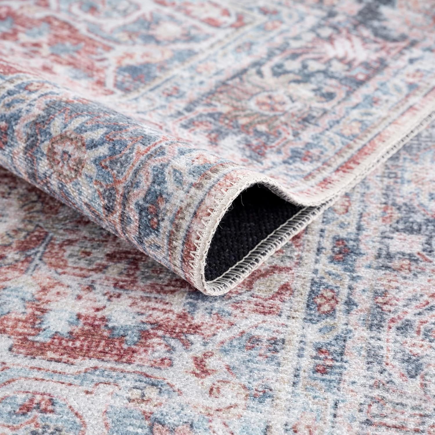Bloom Rugs - Alfombra Caria lavable, antideslizante, de 2,44 x 3,05 m, color...