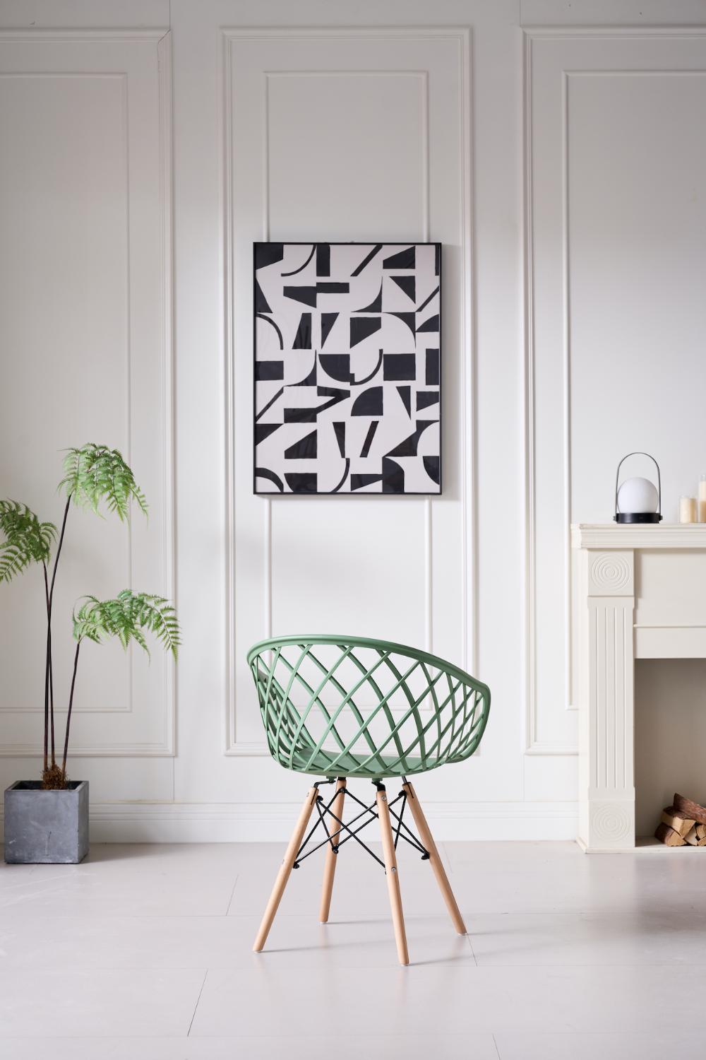 Combo Tres Silla Oasis con Brazos, Color Verde Olivo - Gris - Negro