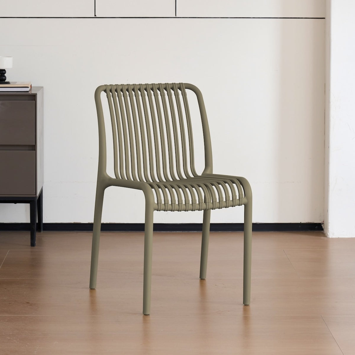 Silla Terra, Color Taupe, con Espaldar