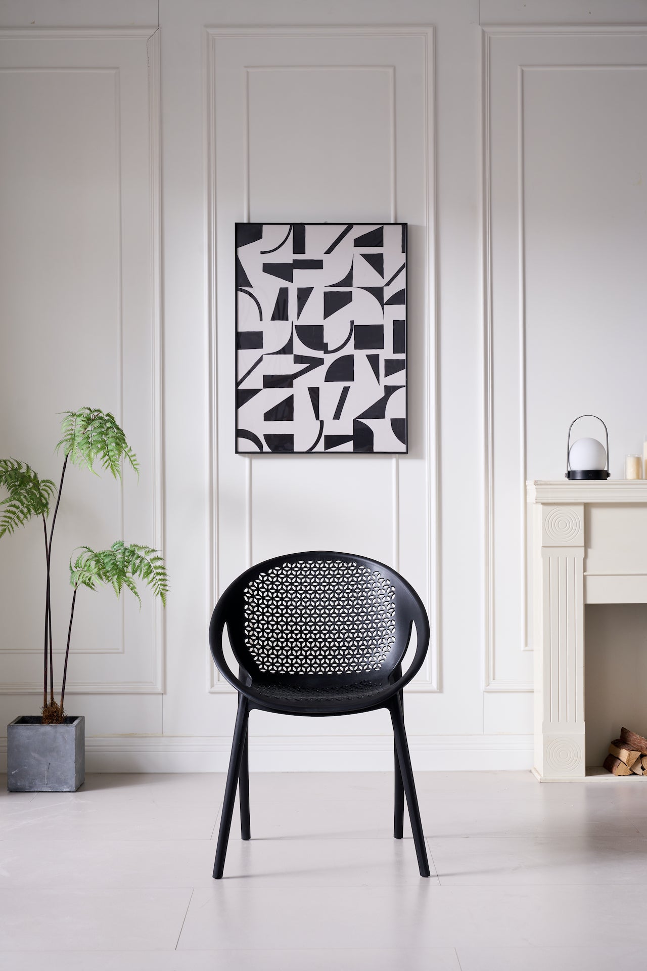 Combo Tres Silla Selva Con Brazos, Color Verde Olivo, Gris y Negro