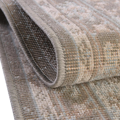 Whitney Collection Alfombra Milano (2 pies x 6 pies 1 pulgada, gris nubemarfil)