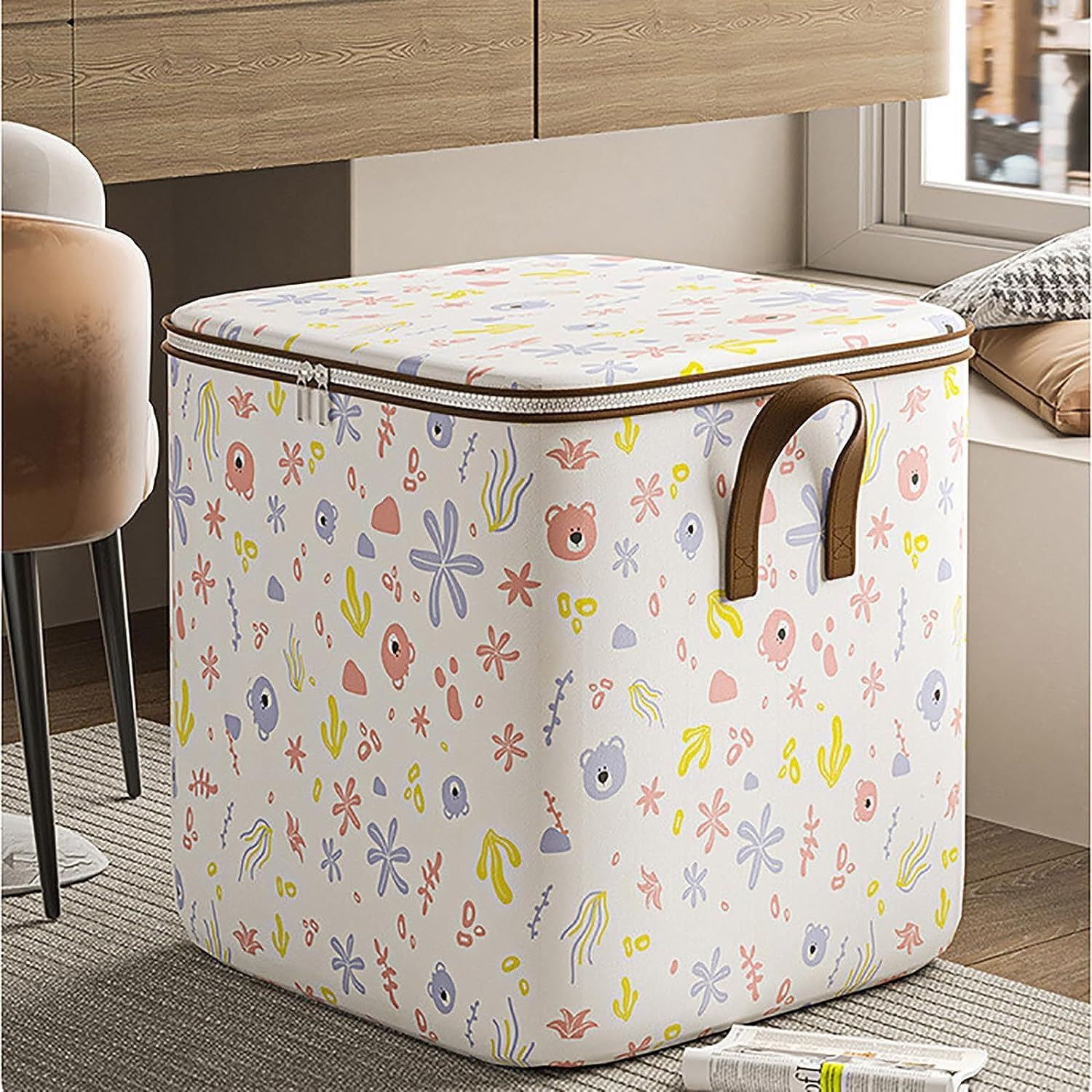 Bolsa de almacenamiento de ropa, no tejida, plegable, bolsa de almacenamiento...