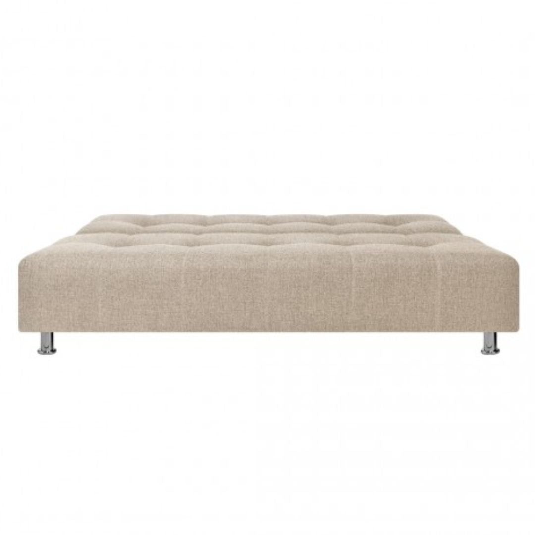 Sofacama Milan 3 Puestos 180x100x30 Beige