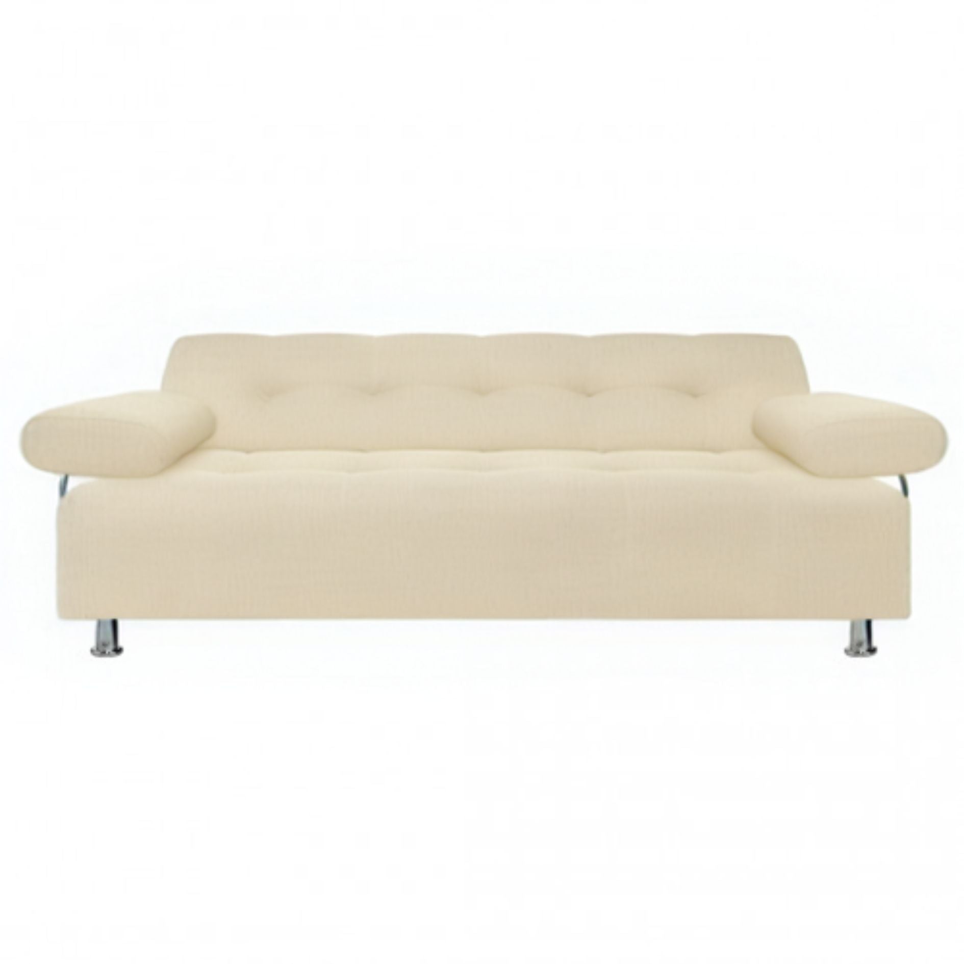 Sofacama Milan 3 Puestos 180x100x30 Marfil