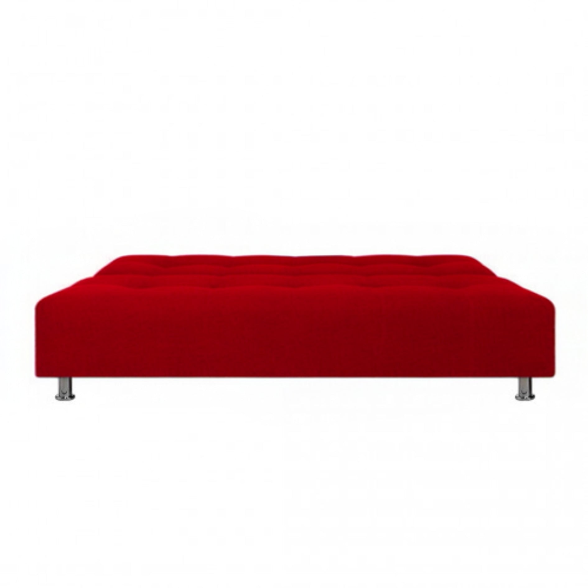 Sofacama Milan 3 Puestos 180x100x30 Rojo
