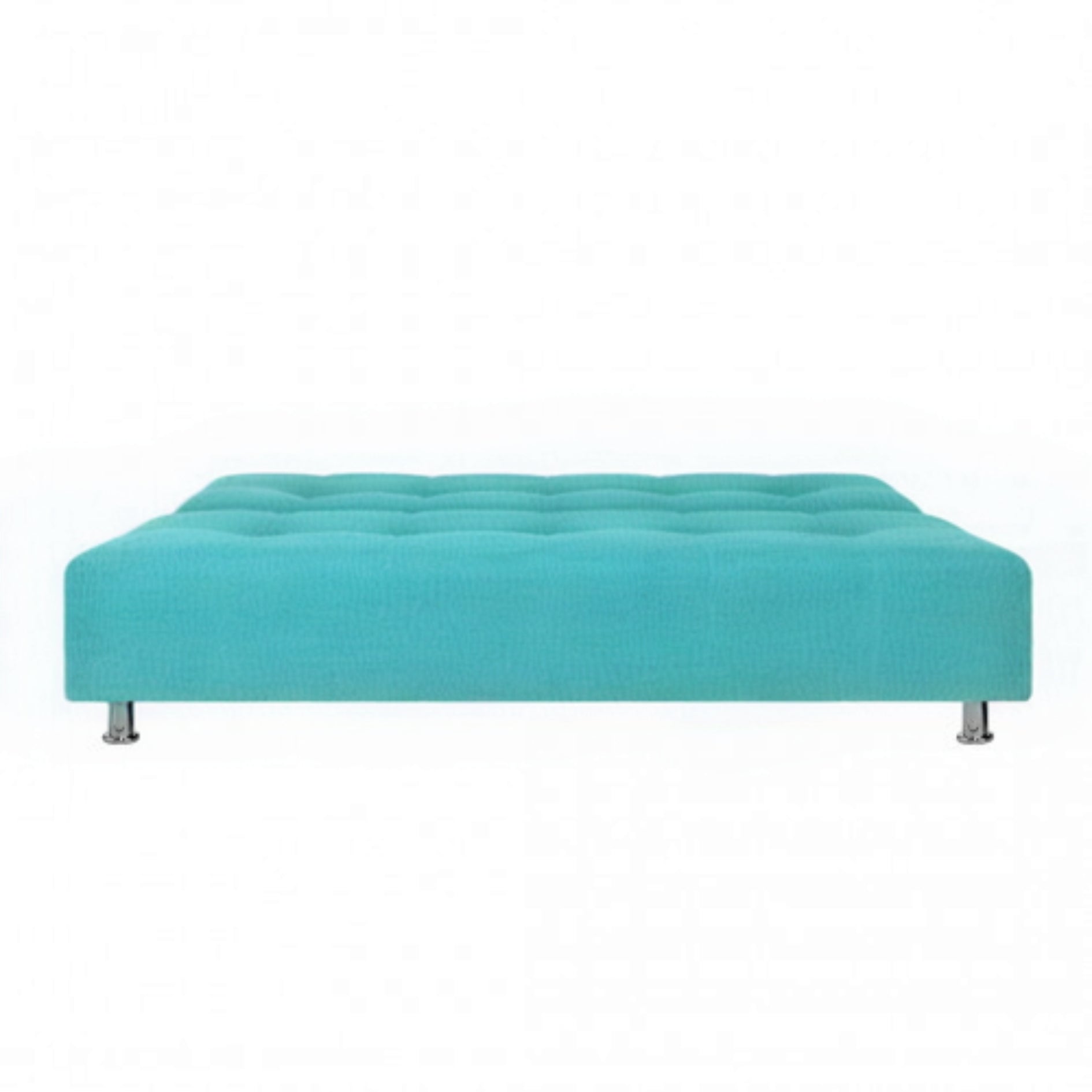 Sofacama Milan 3 Puestos 180x100x30 Turquesa