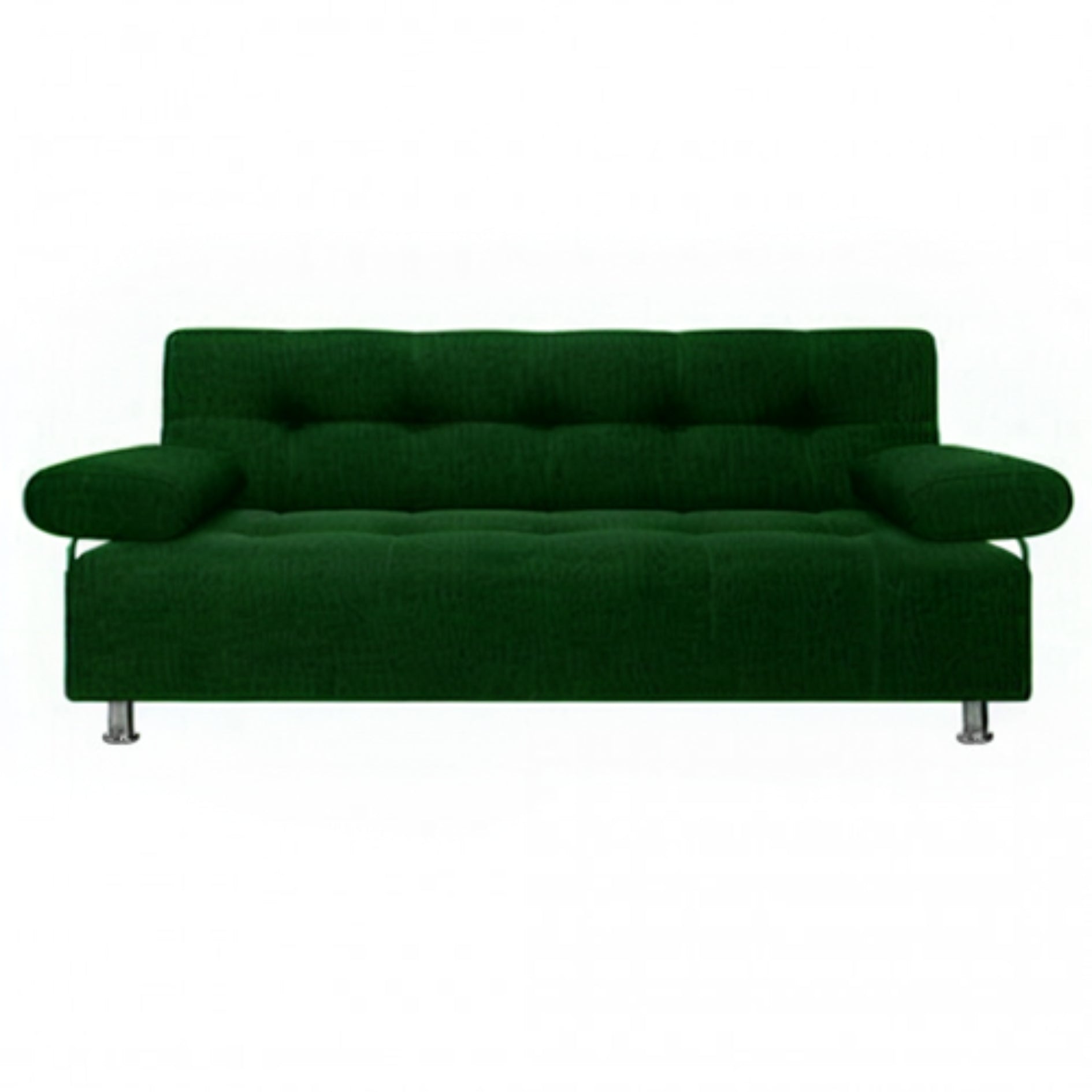 Sofacama Milan 3 Puestos 180x100x30 Verde