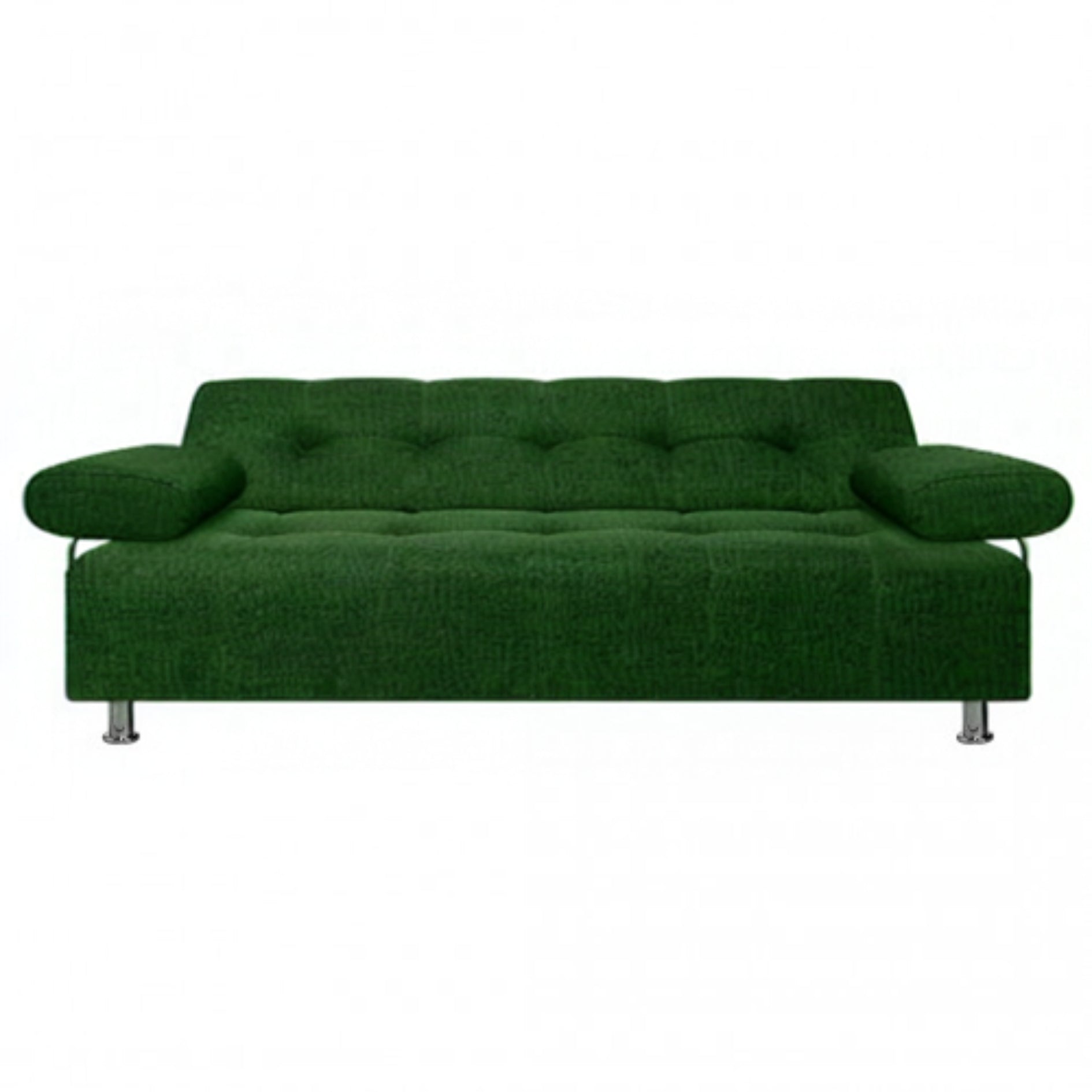 Sofacama Milan 3 Puestos 180x100x30 Verde