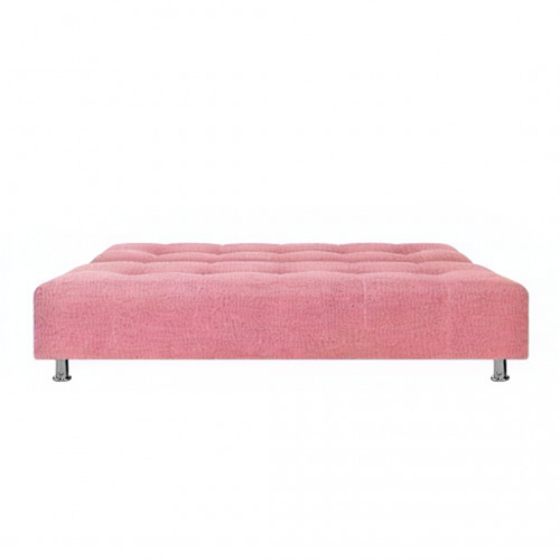 Sofacama Milan 3 Puestos 180x100x30 Rosado