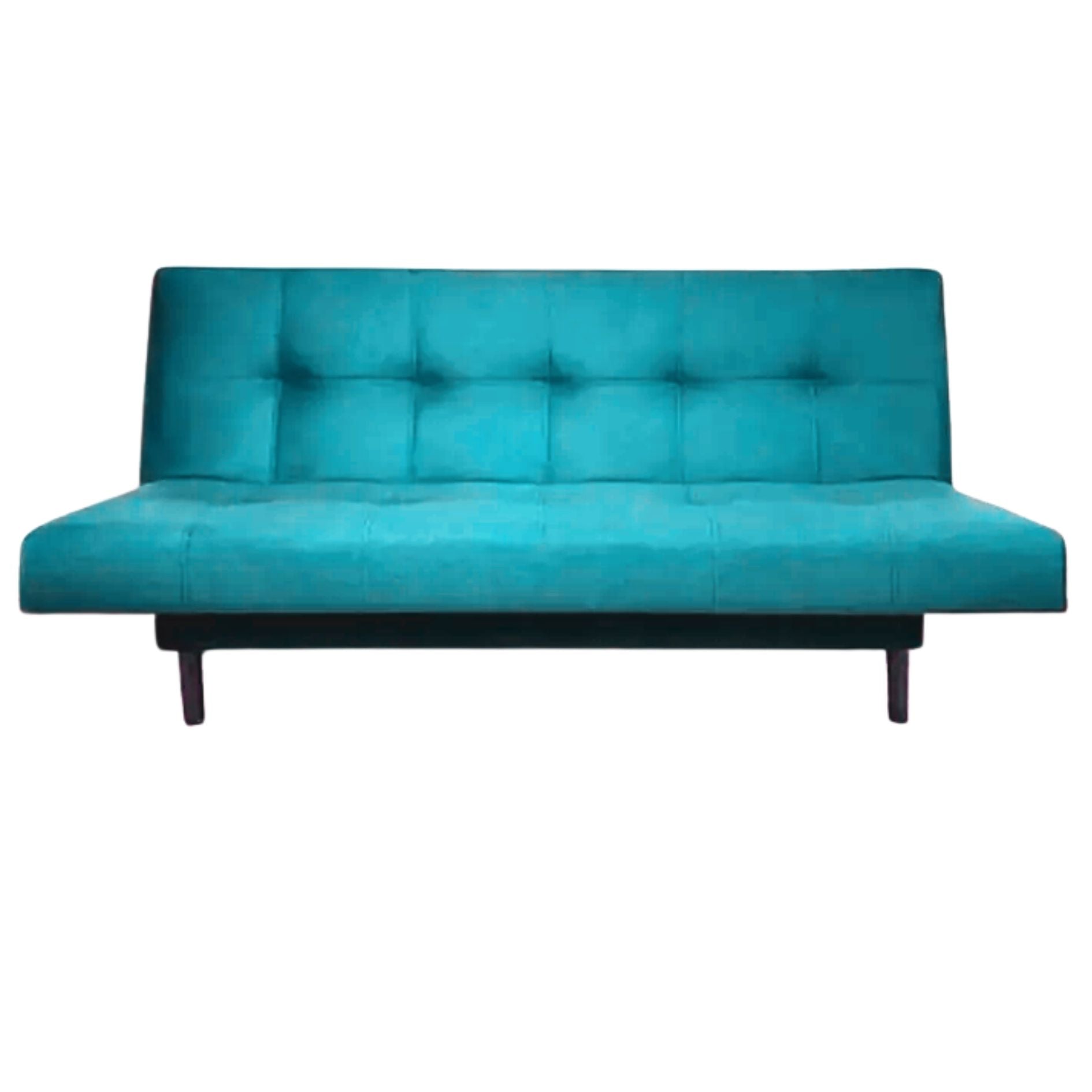 Sofacama Manchester 3 Puestos 170x100x35 Color Jade