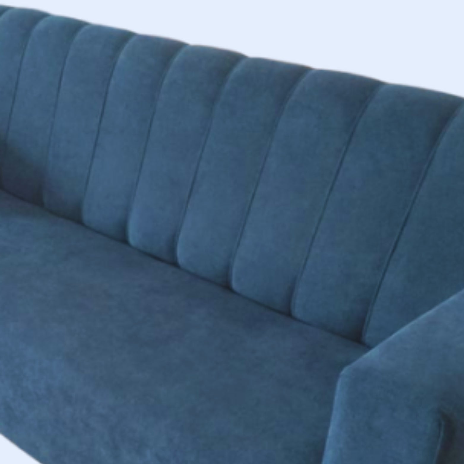 Sofacama Split Con Brazos 3 Puestos 200x100x40 Petroleo