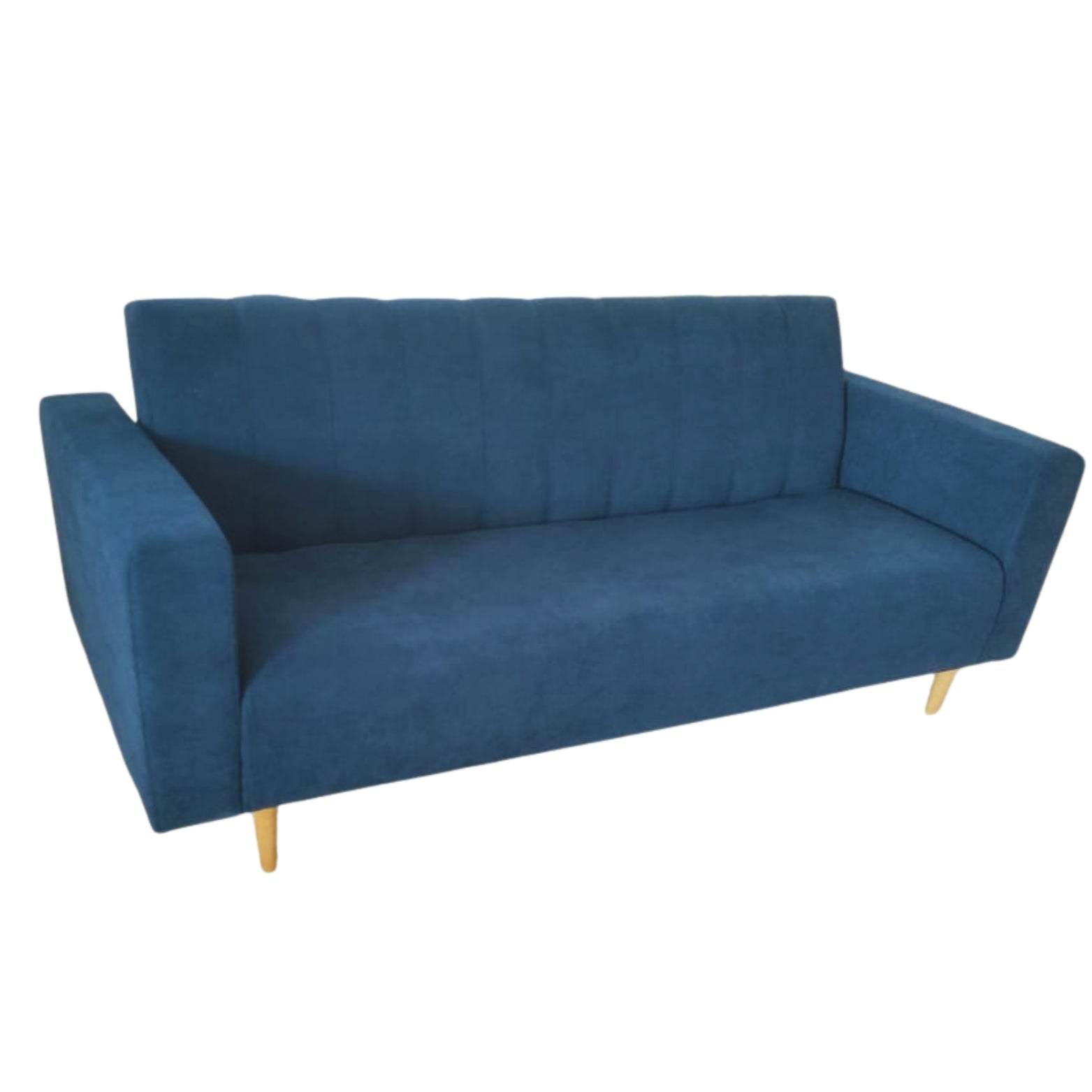 Sofacama Split Con Brazos 3 Puestos 200x100x40 Petroleo