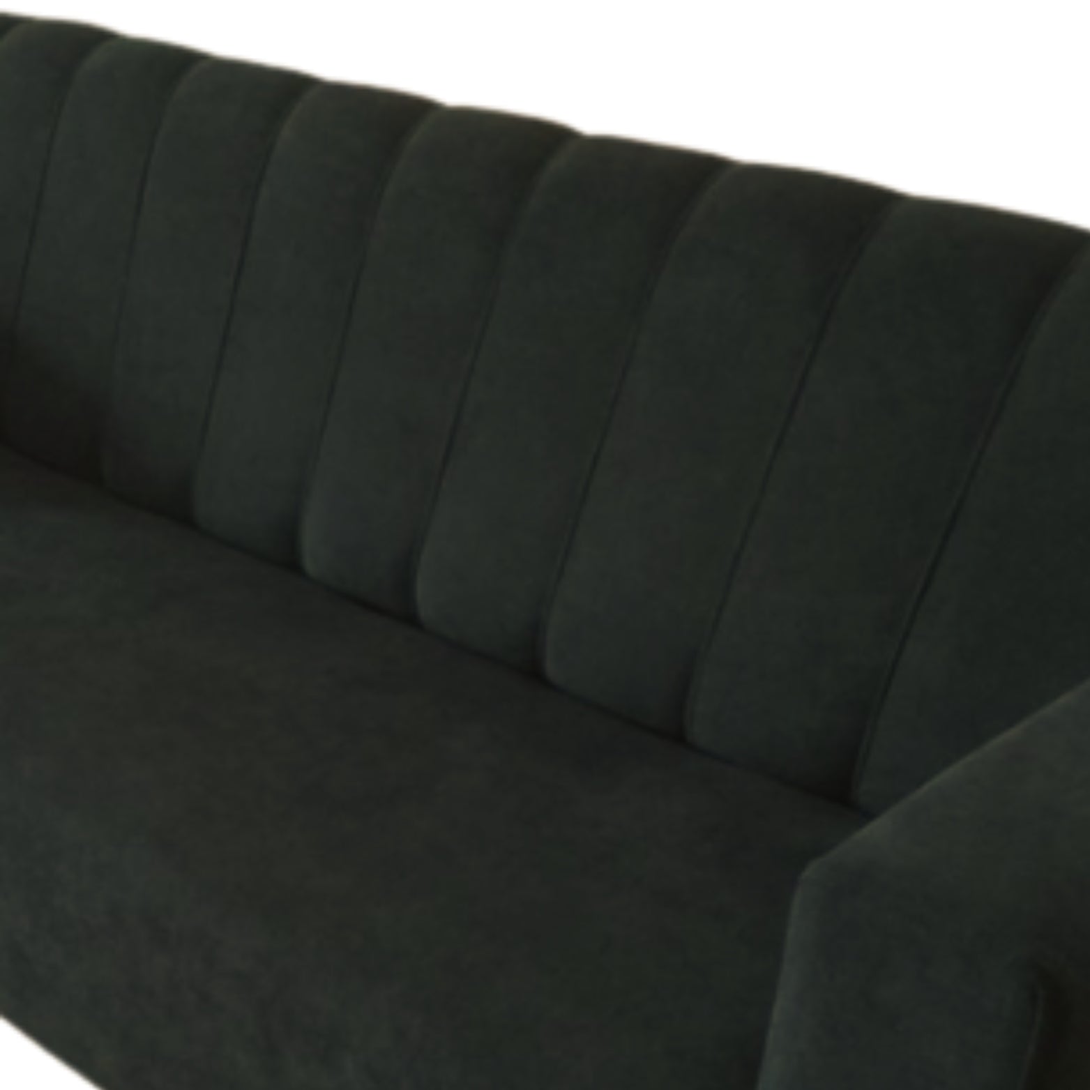 Sofacama Split Con Brazos 3 Puestos 200x100x40 Negro