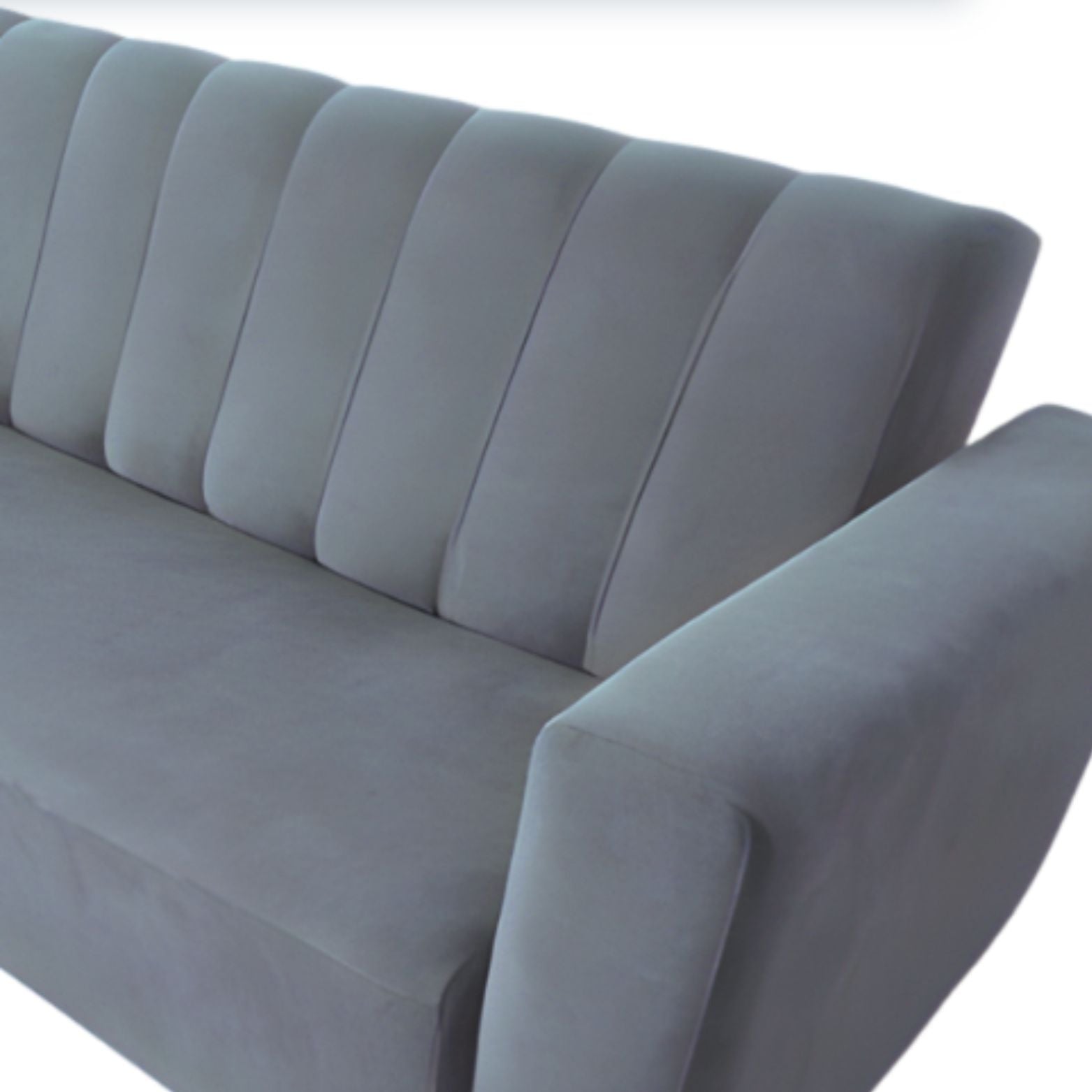 Sofacama Split Con Brazos 3 Puestos 200x100x40 Gris