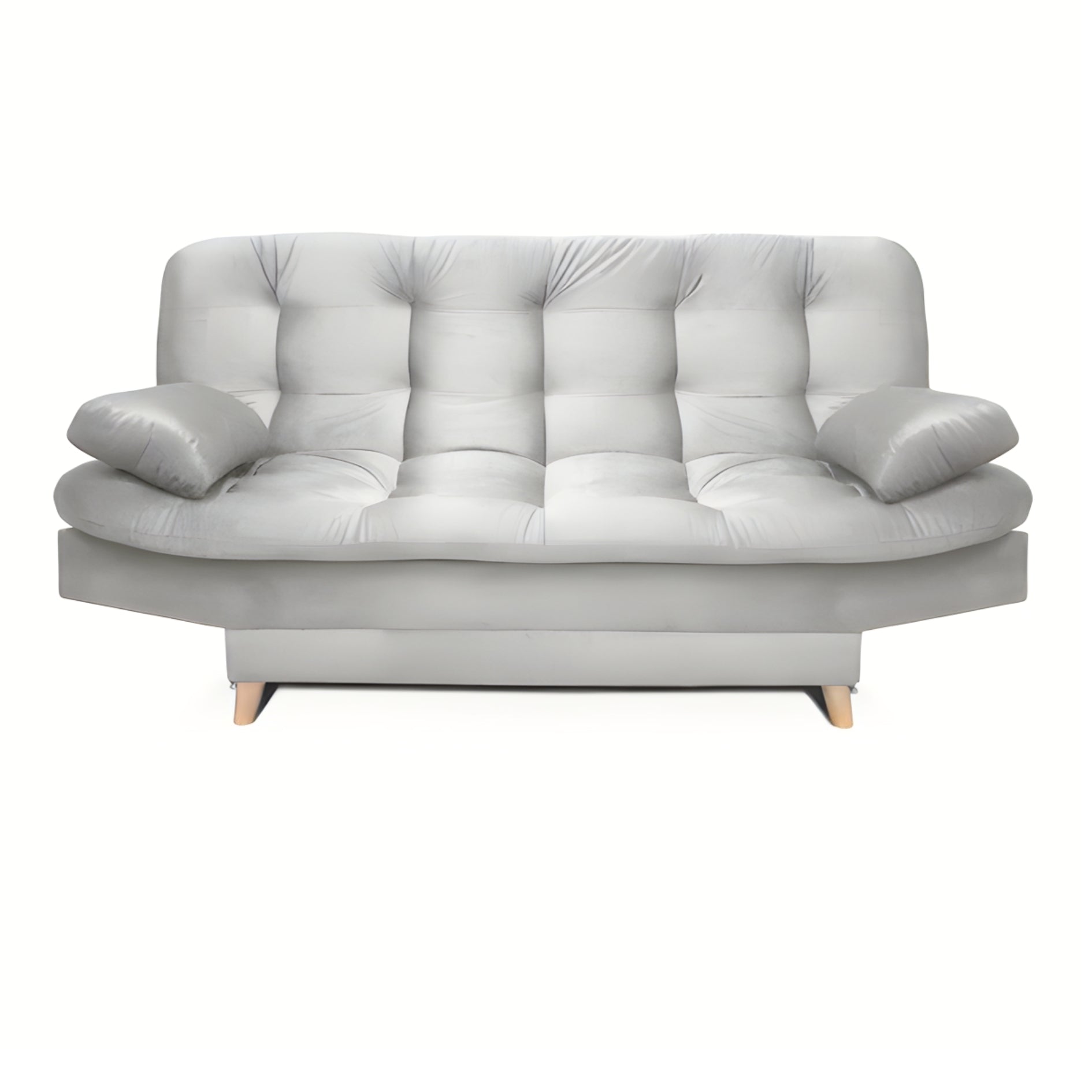 Sofacama Magic 3 Puestos 175x120x35 Plata