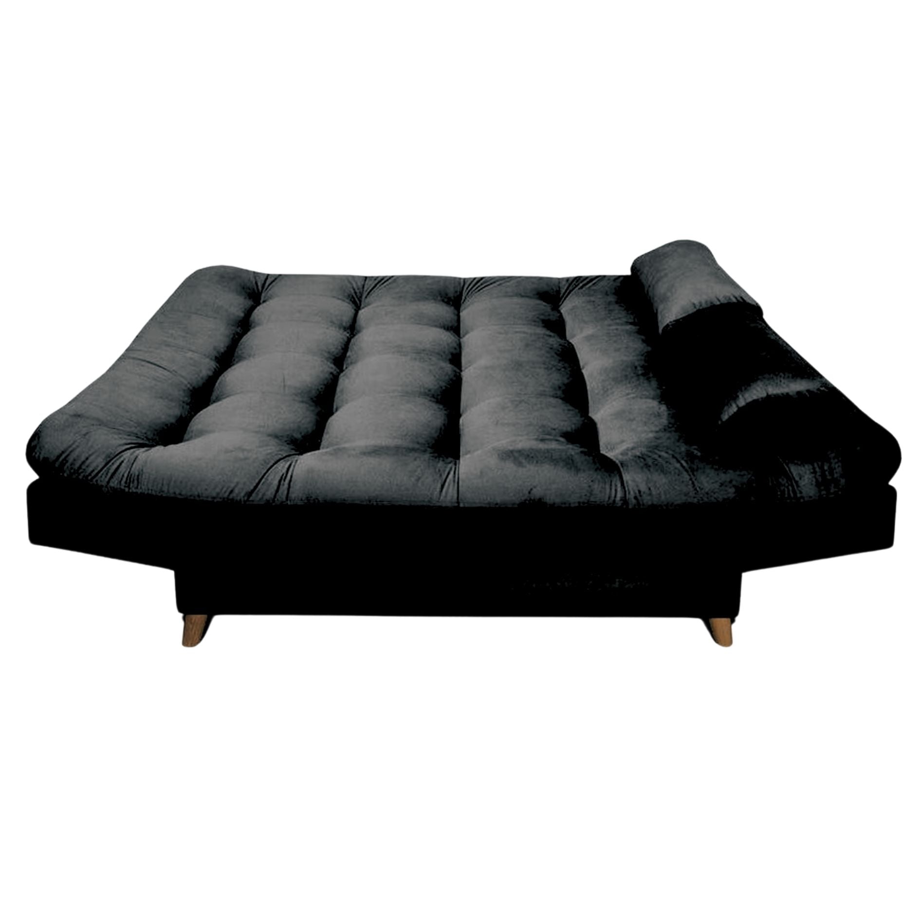 Sofacama Magic 3 Puestos 175x120x35 Negro