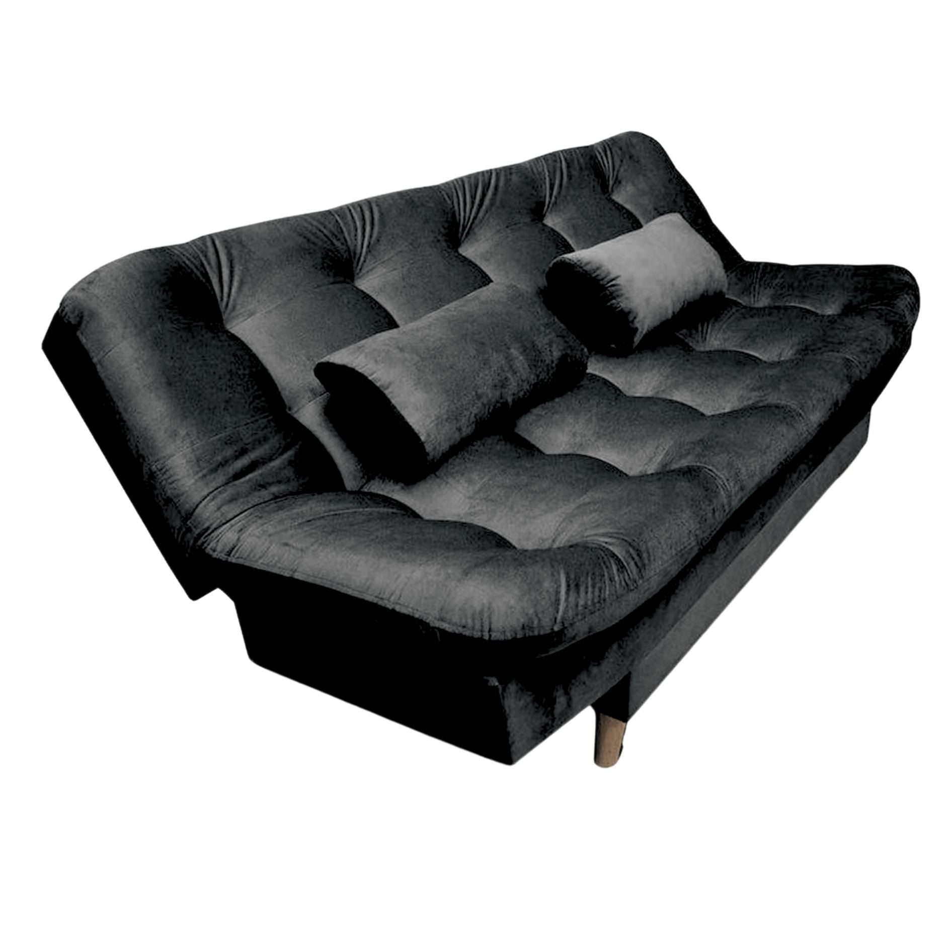 Sofacama Magic 3 Puestos 175x120x35 Negro
