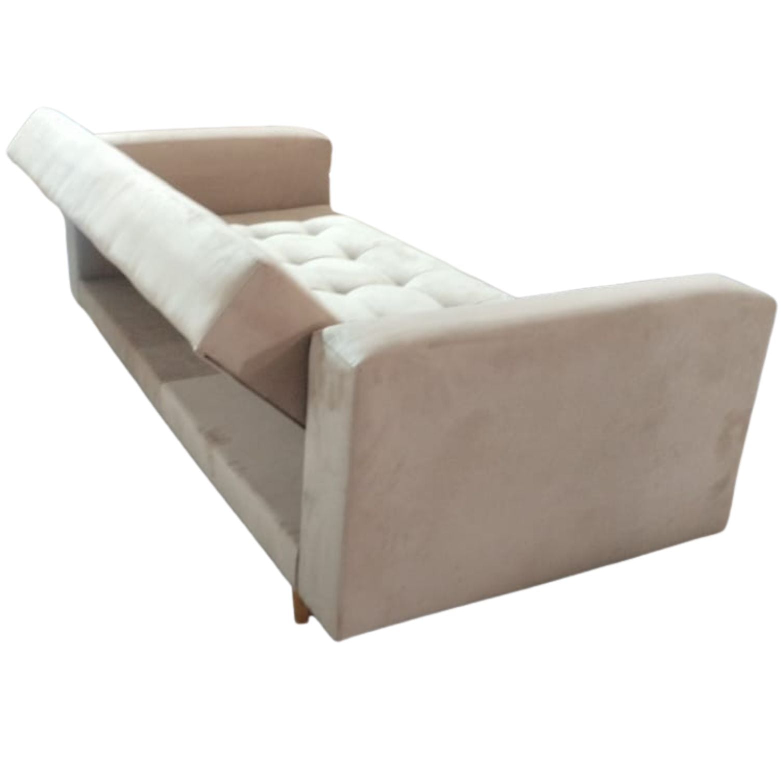 Sofacama Munich 3 Puetos Con Brazos 200x100x30 Beige