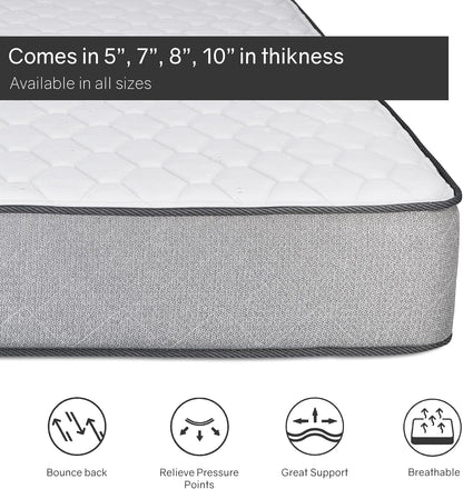 Colchón de espuma de alta densidad de 57810 pulgadas, cómodo colchón para un