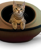 K&H PET PRODUCTS- Cama para mascotas Mod Dream Pod, cueva para gatos de todos...